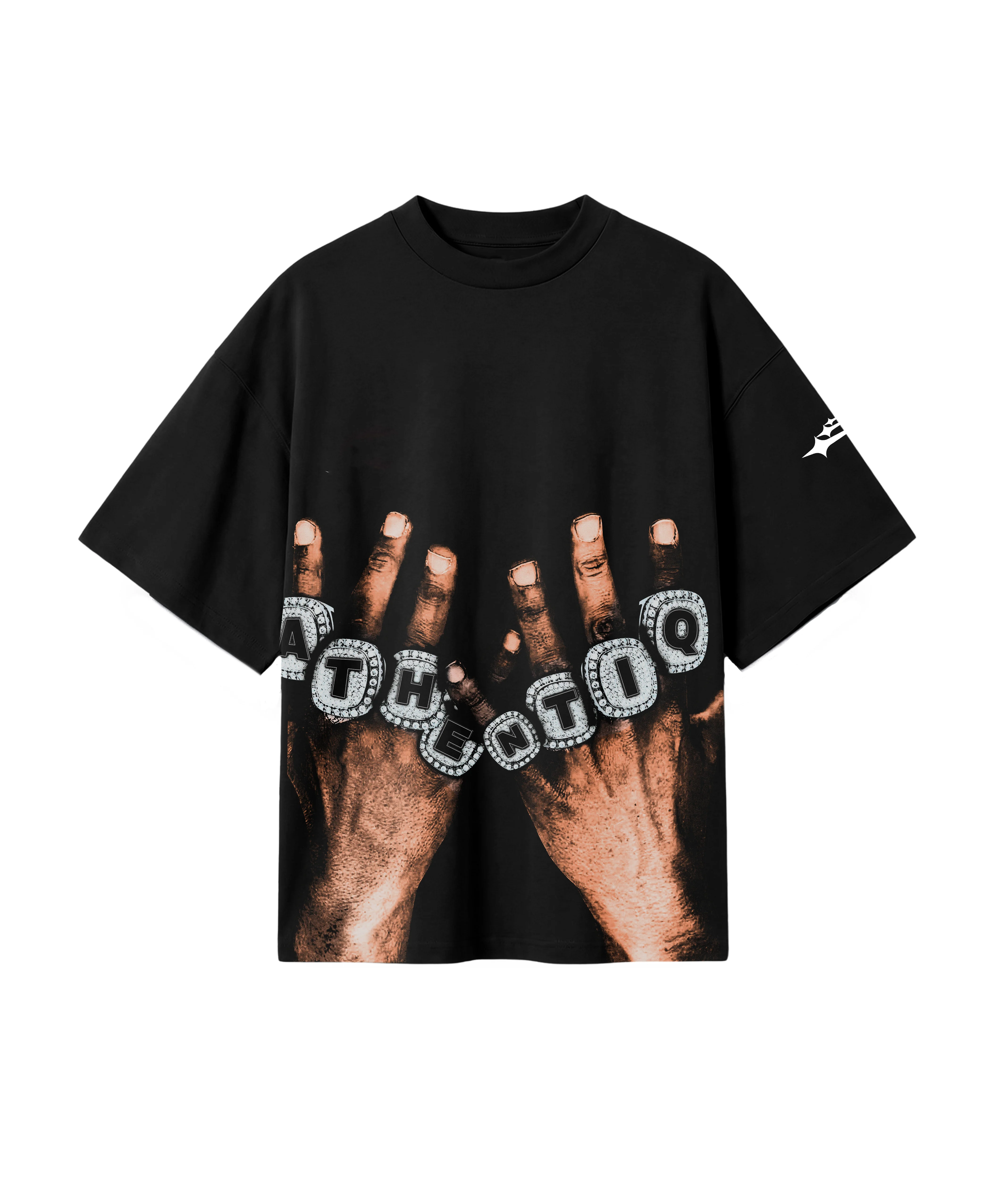 ATHENTIQ 8 RINGS LOGO TEE - Image 3