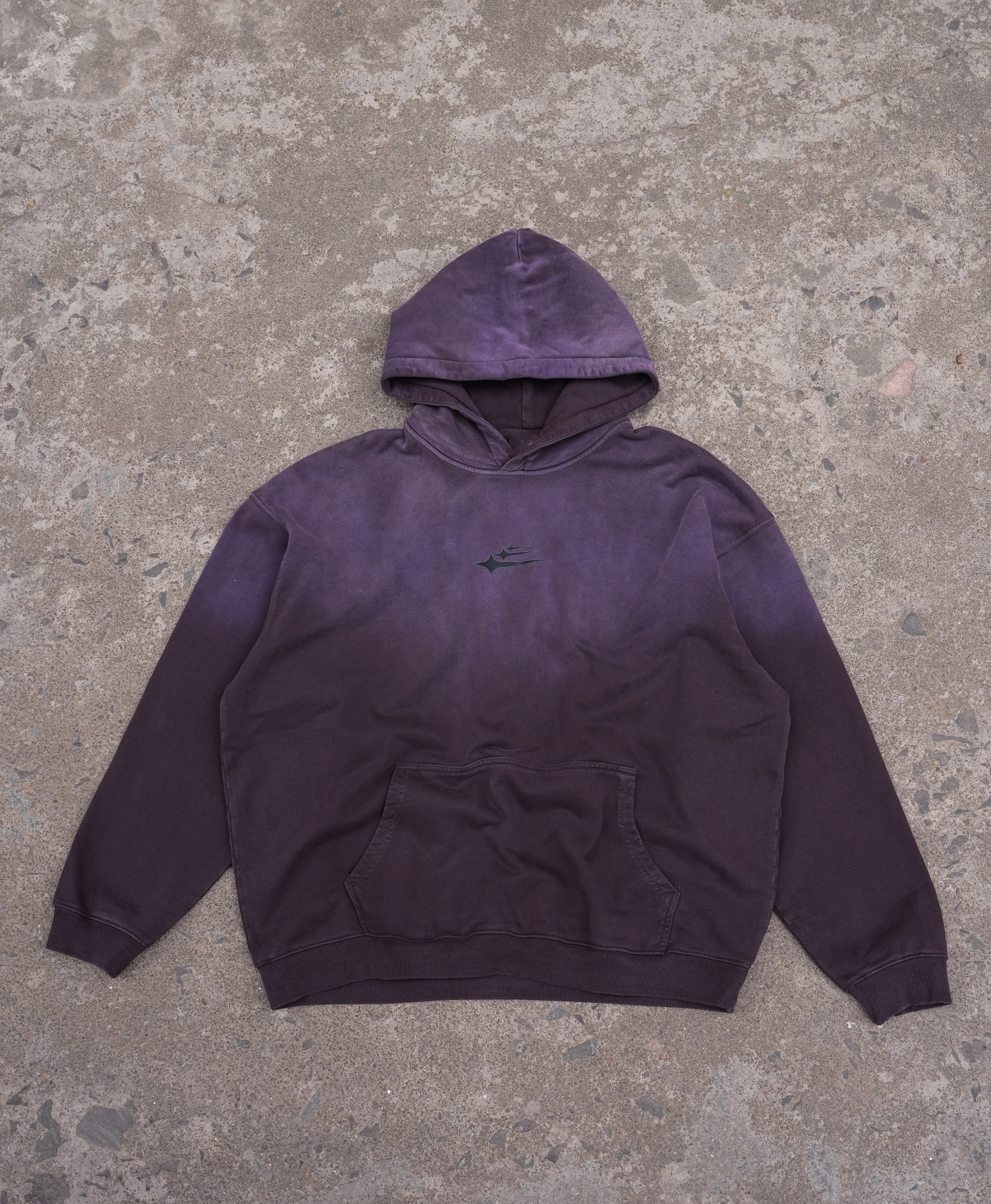 ATHENTIQ LOGO FADED HEAVYWEIGHT HOODIE