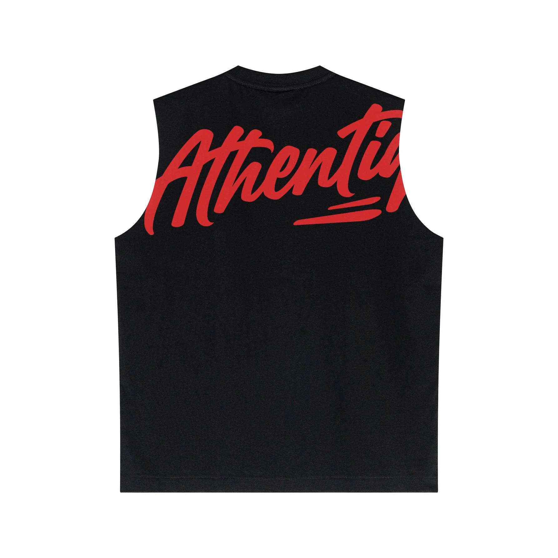 ATHENTIQ LOGO MUSCLE TEE