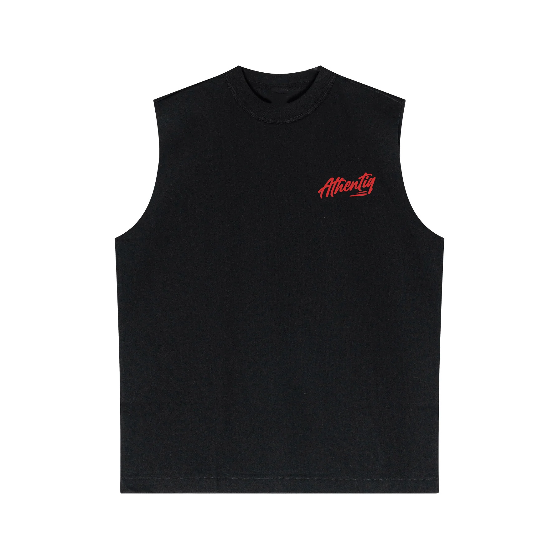 ATHENTIQ LOGO MUSCLE TEE - Image 2