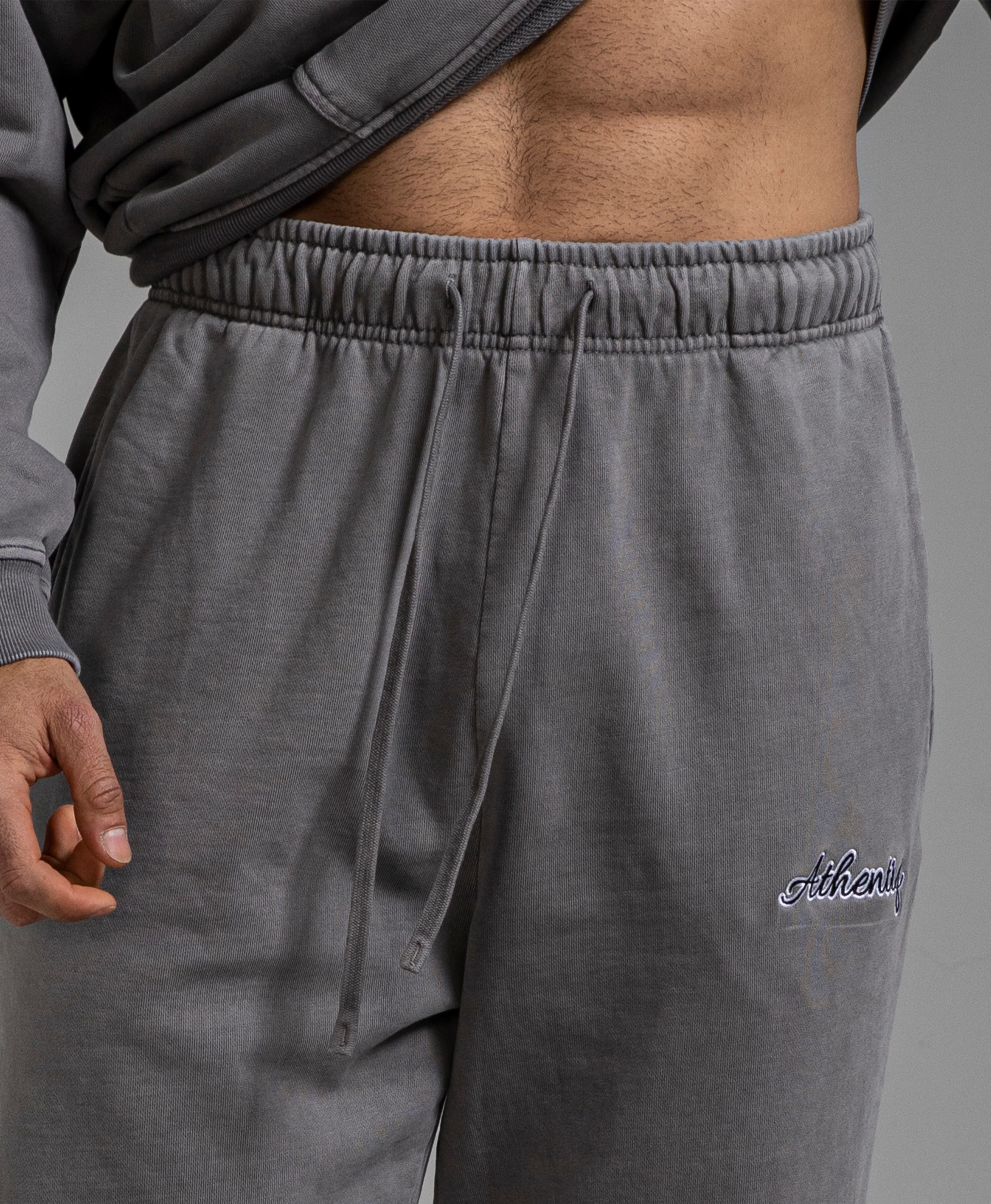 ATHENTIQ PREMIUM HEAVYWEIGHT LOGO PANTS - Image 2