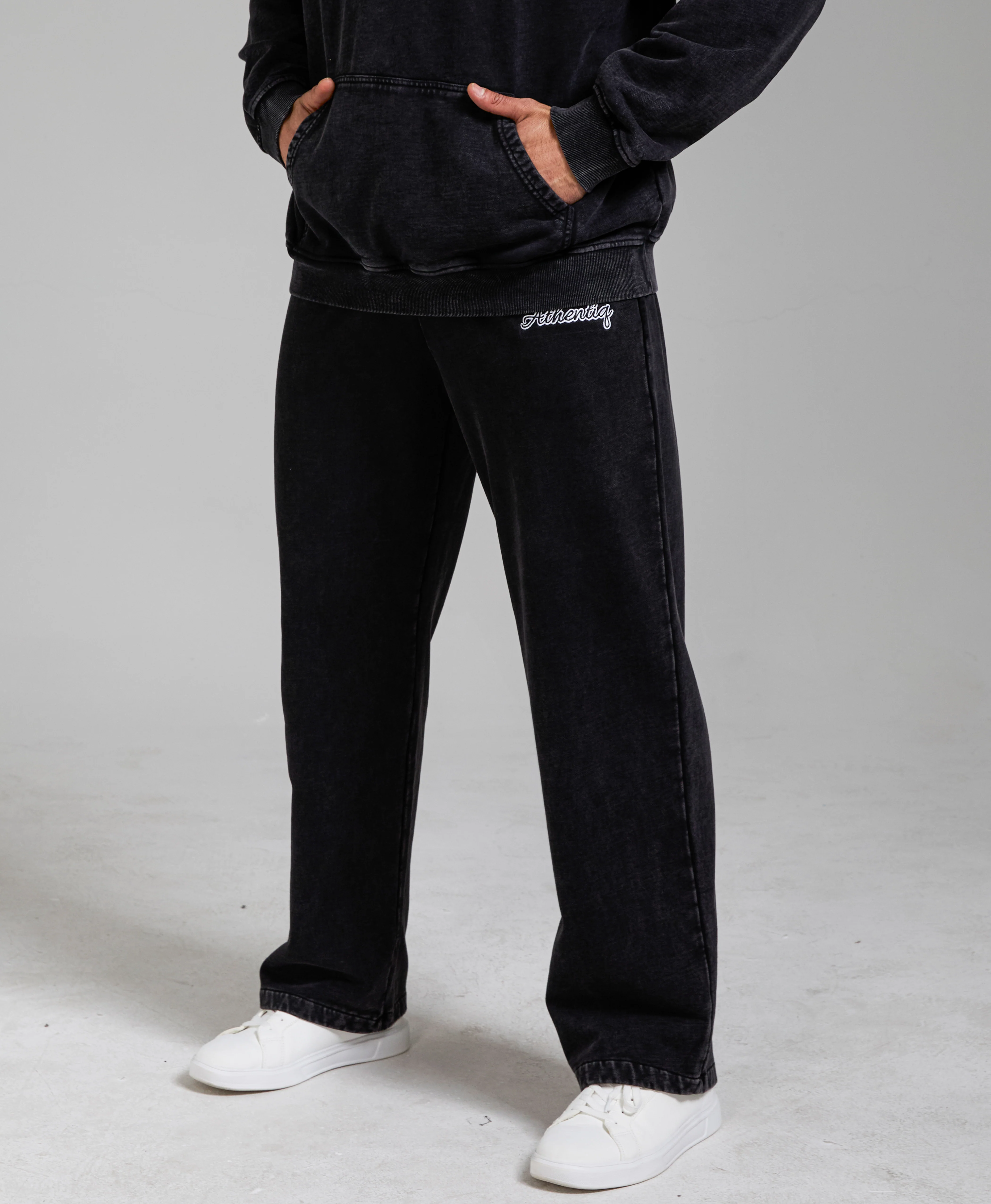 ATHENTIQ PREMIUM HEAVYWEIGHT LOGO PANTS - Image 3
