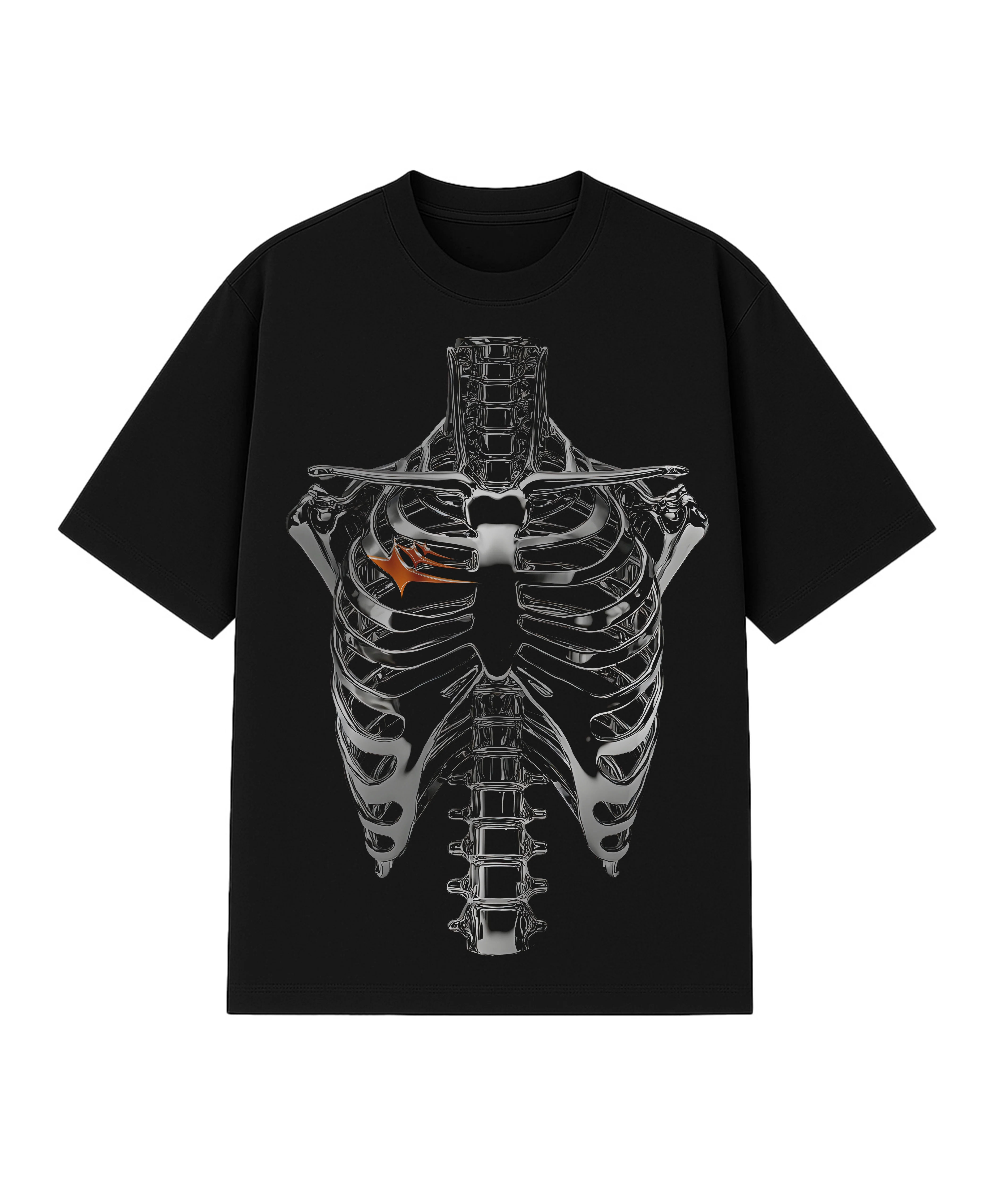 ATHENTIQ SKELETON LOGO TEE