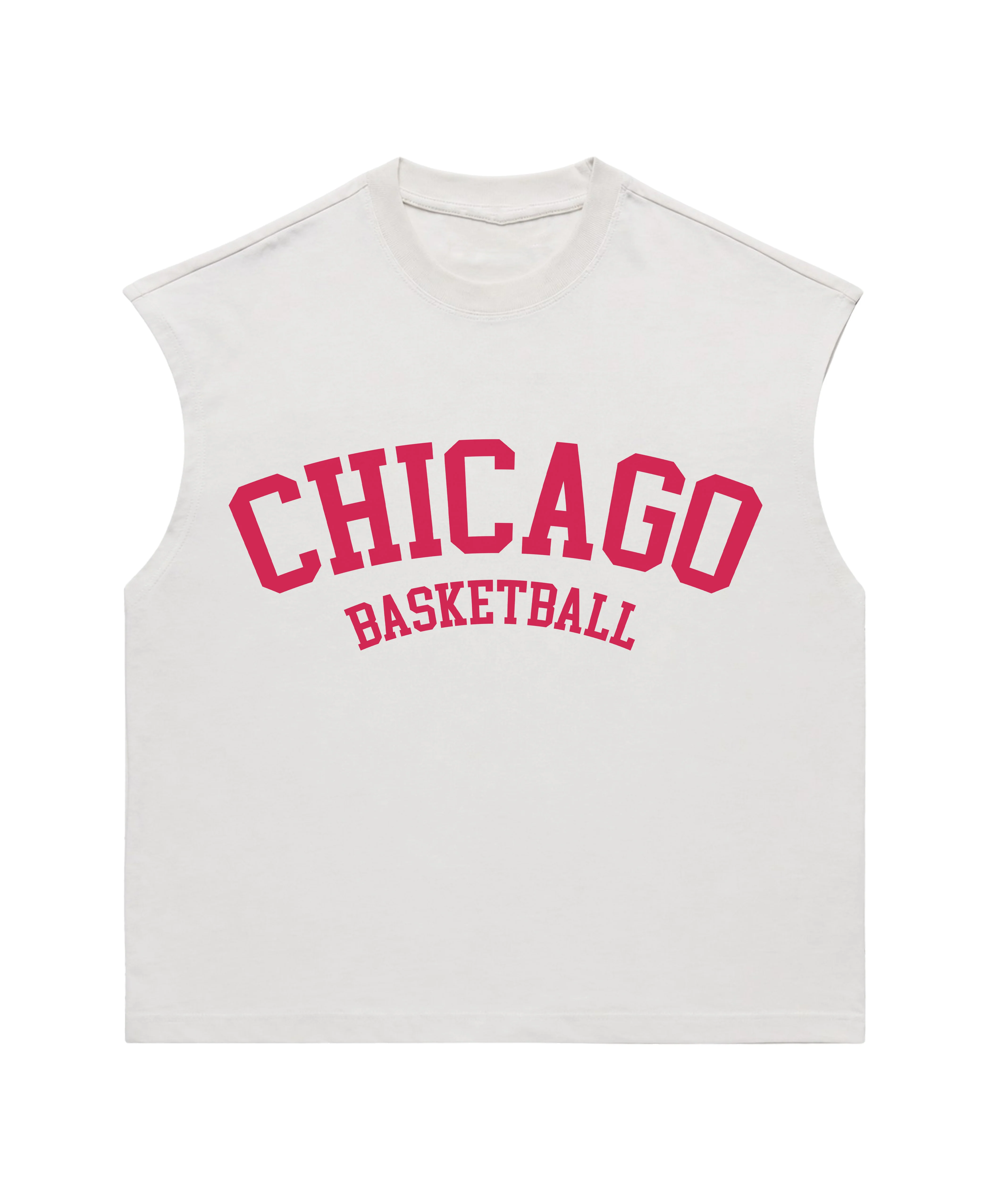 CHICAGO BBALL MUSCLE TEE - Image 2