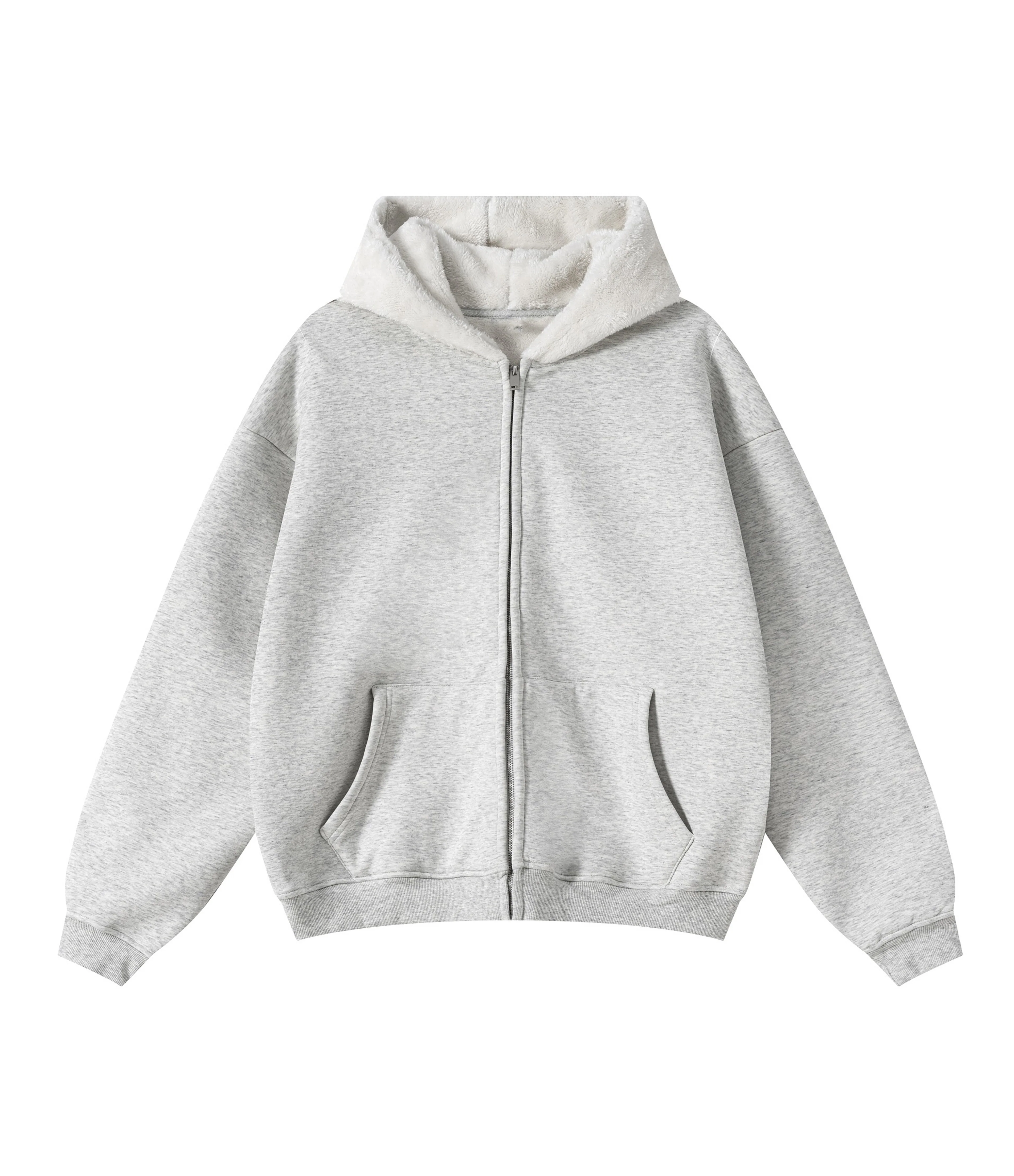 COZY FLEECE ZIP HOODIE - Image 5