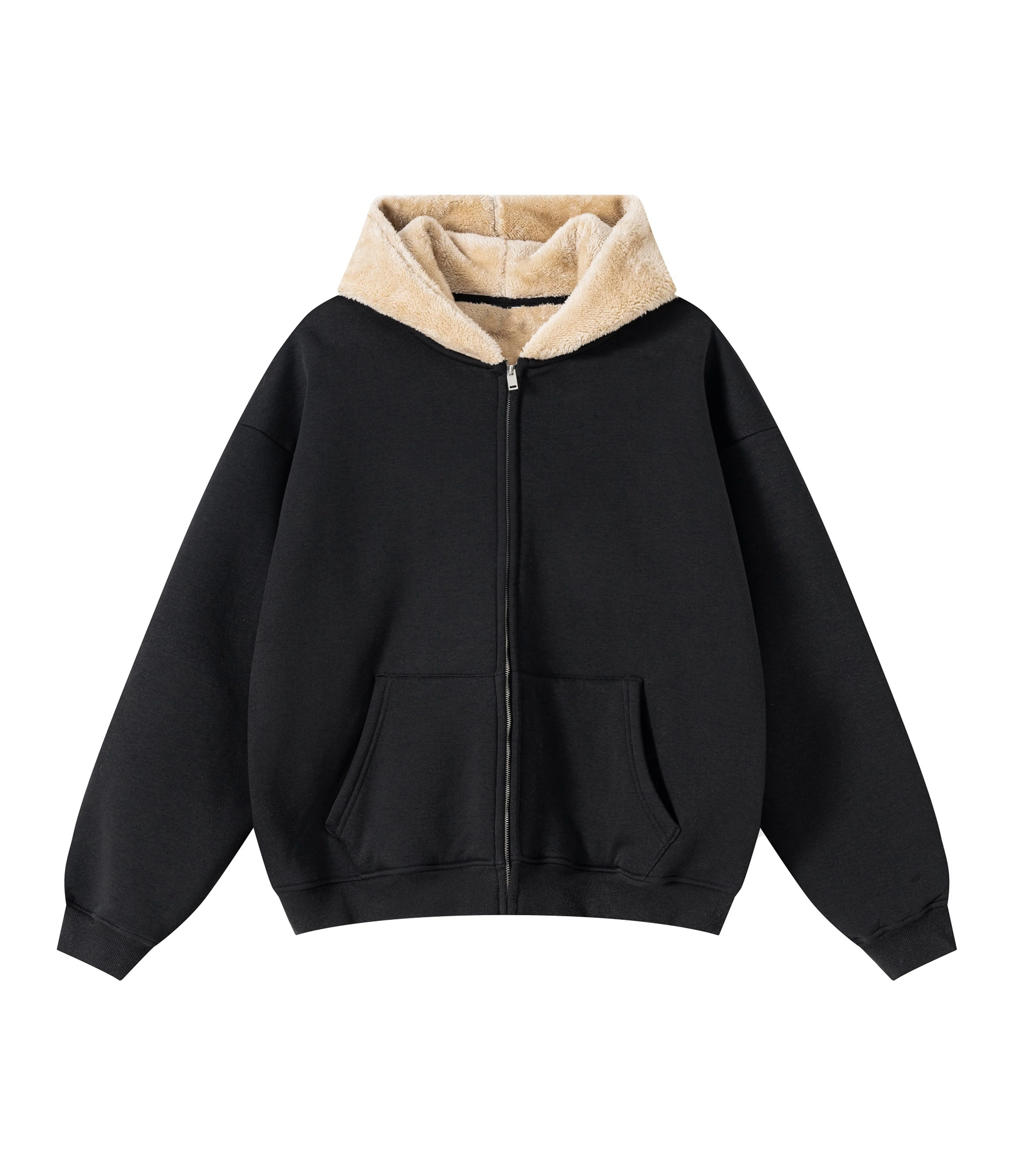 COZY FLEECE ZIP HOODIE - Image 6