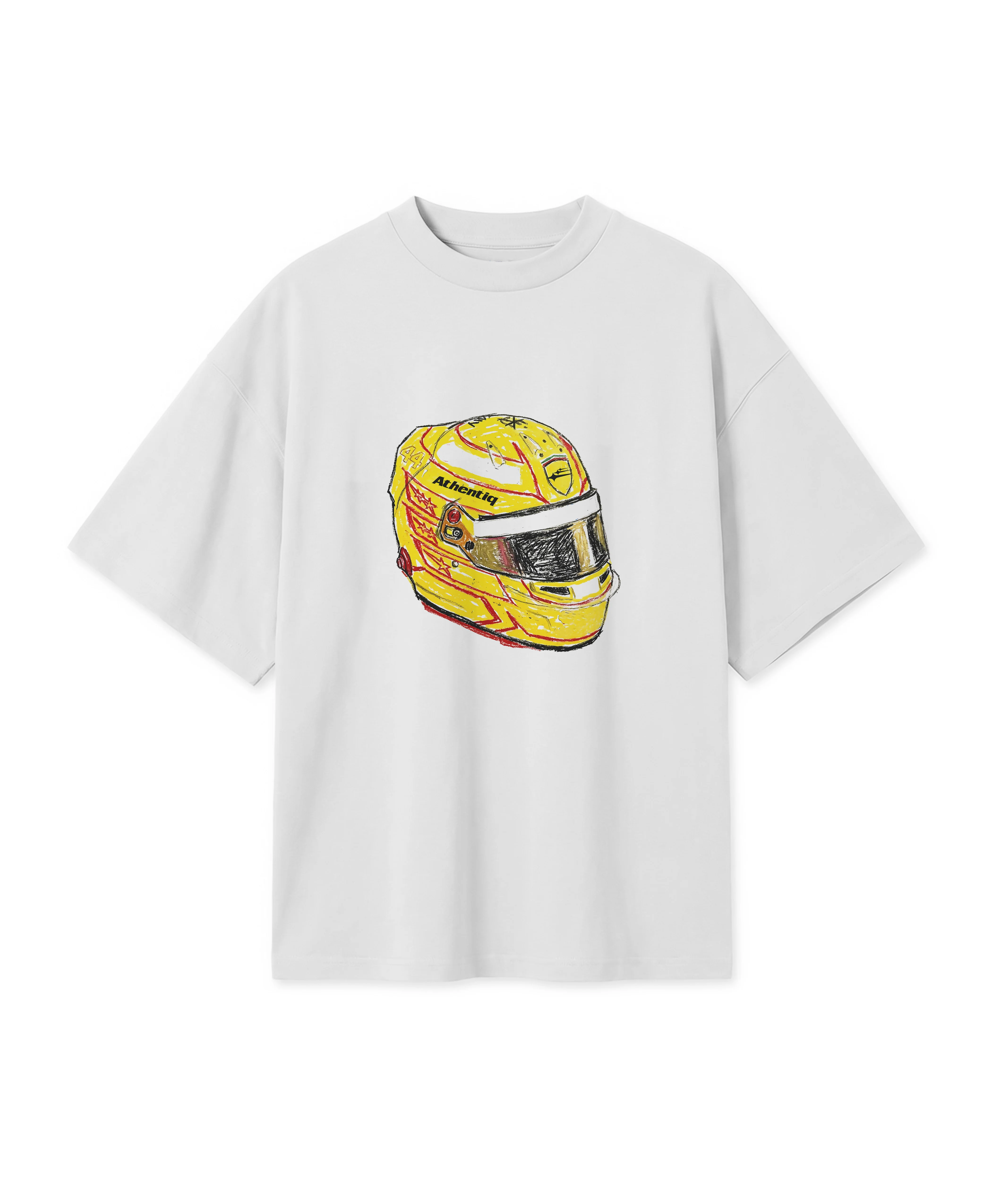 LH 44 HELMET SKETCH TEE