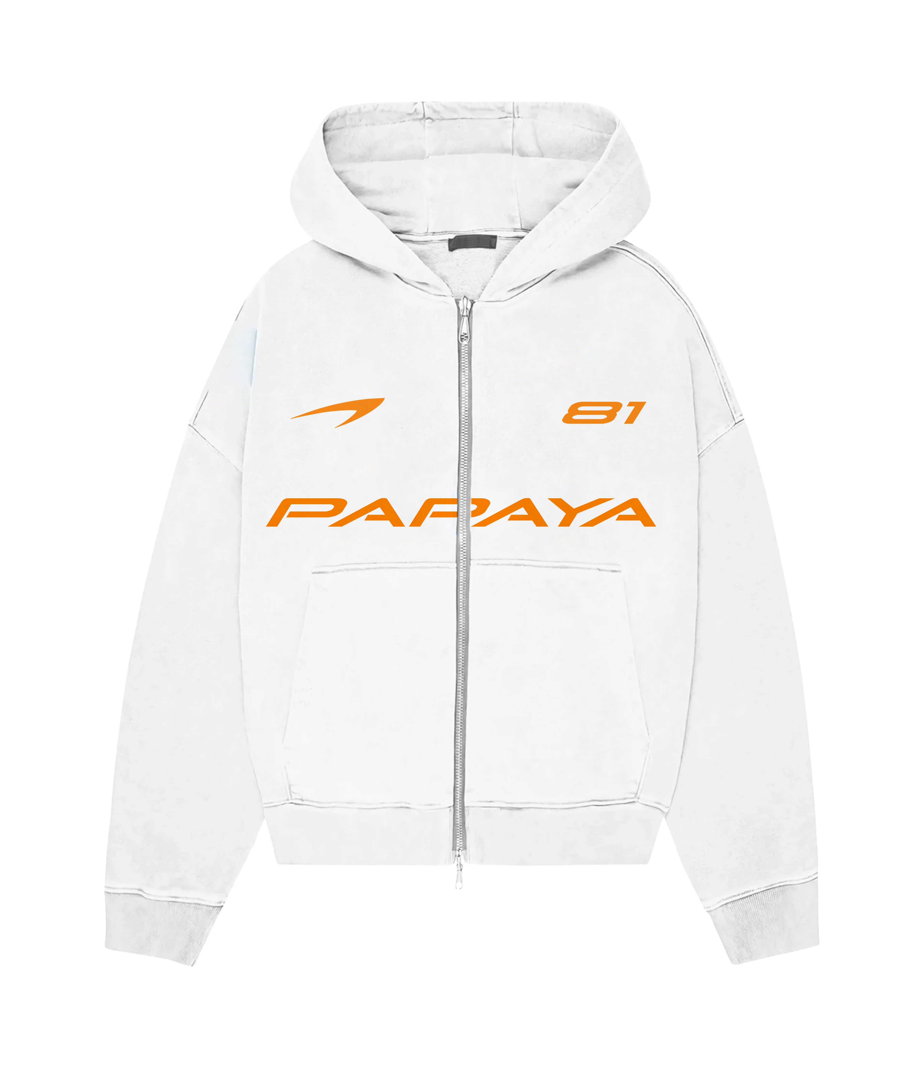 PAPAYA TEAM 81 ZIP HOODIE - Image 5