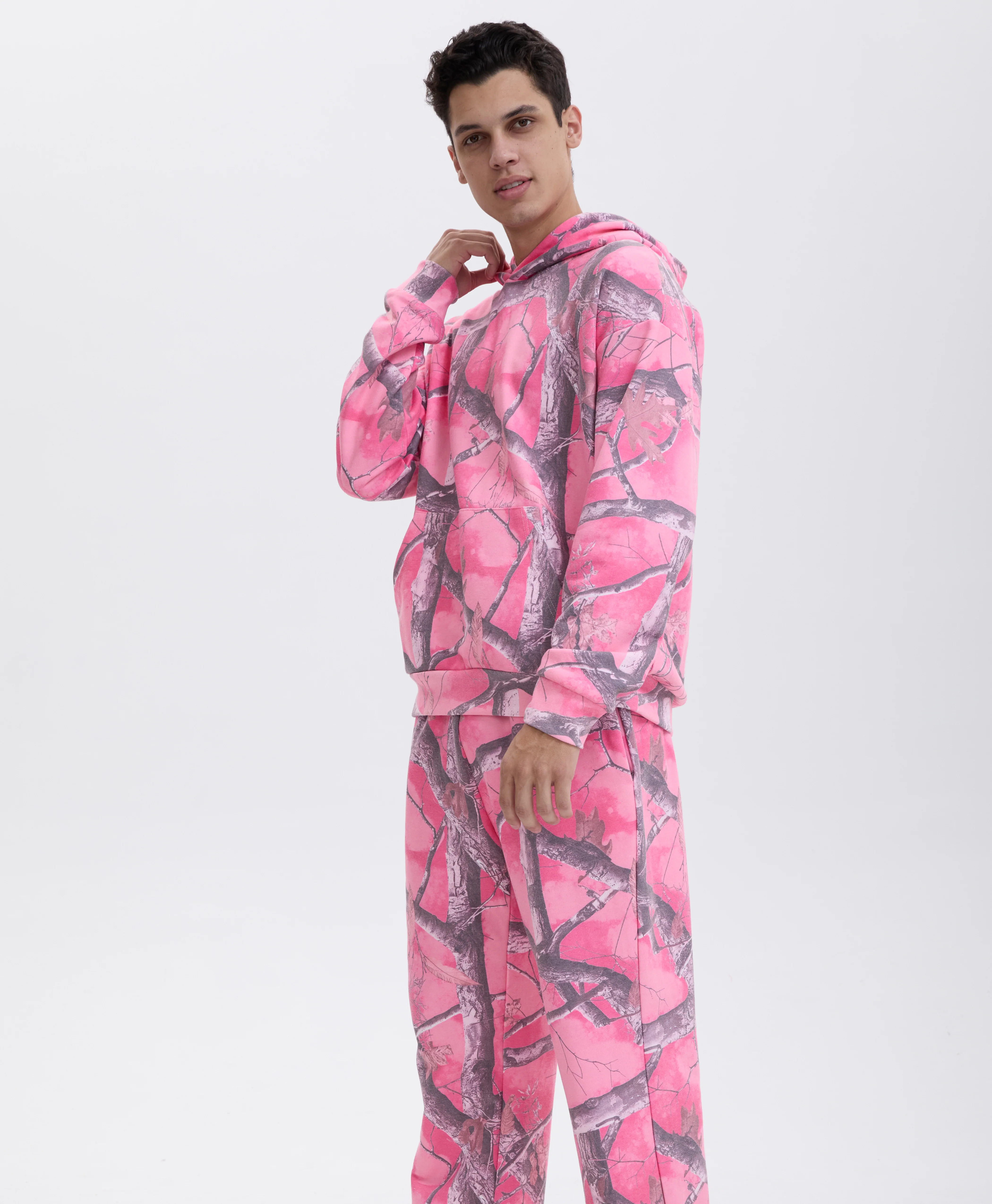 PINK CAMO HOODIE - Image 3