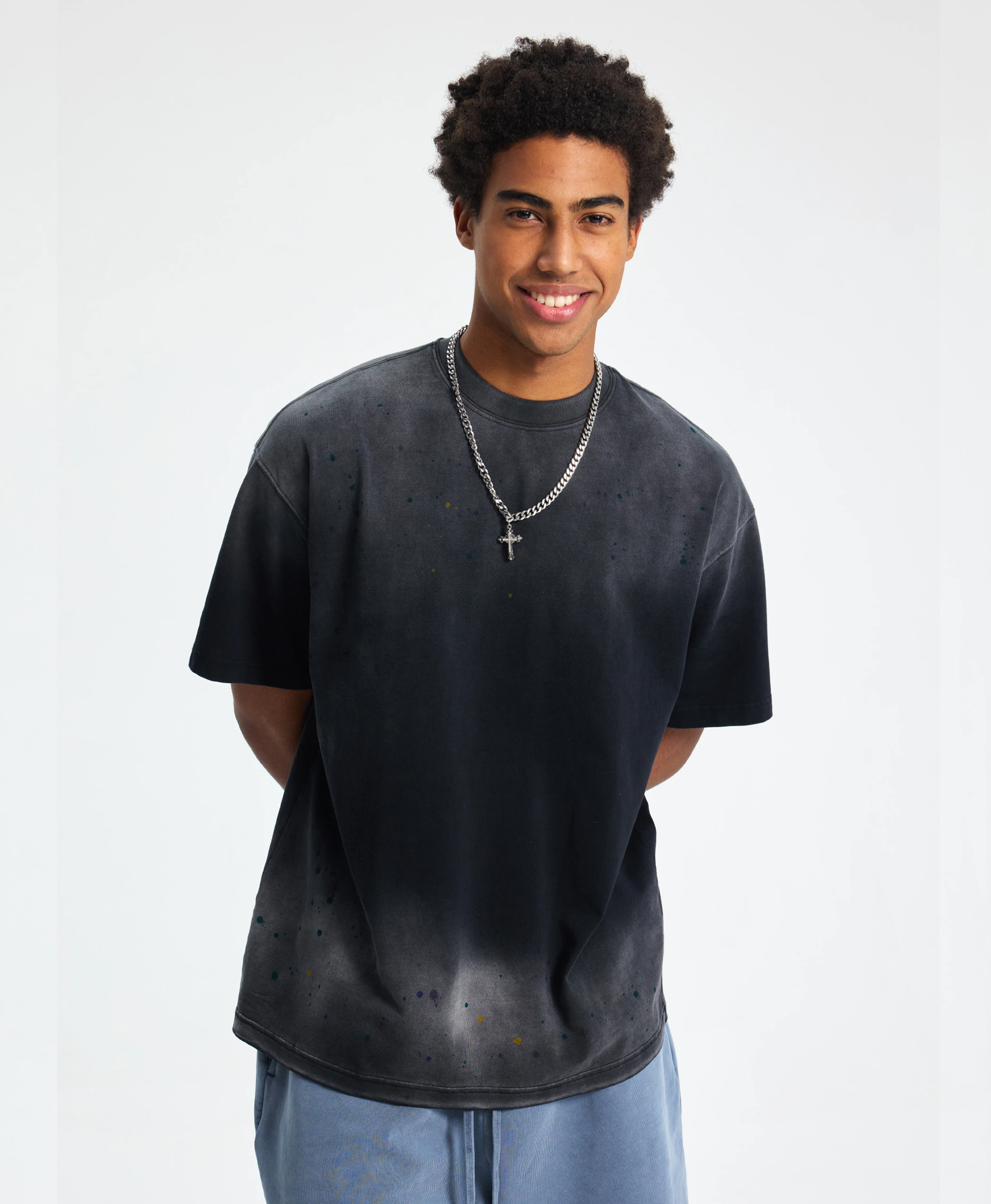 ATHENTIQ WASHED PAINTED TEE - Image 2
